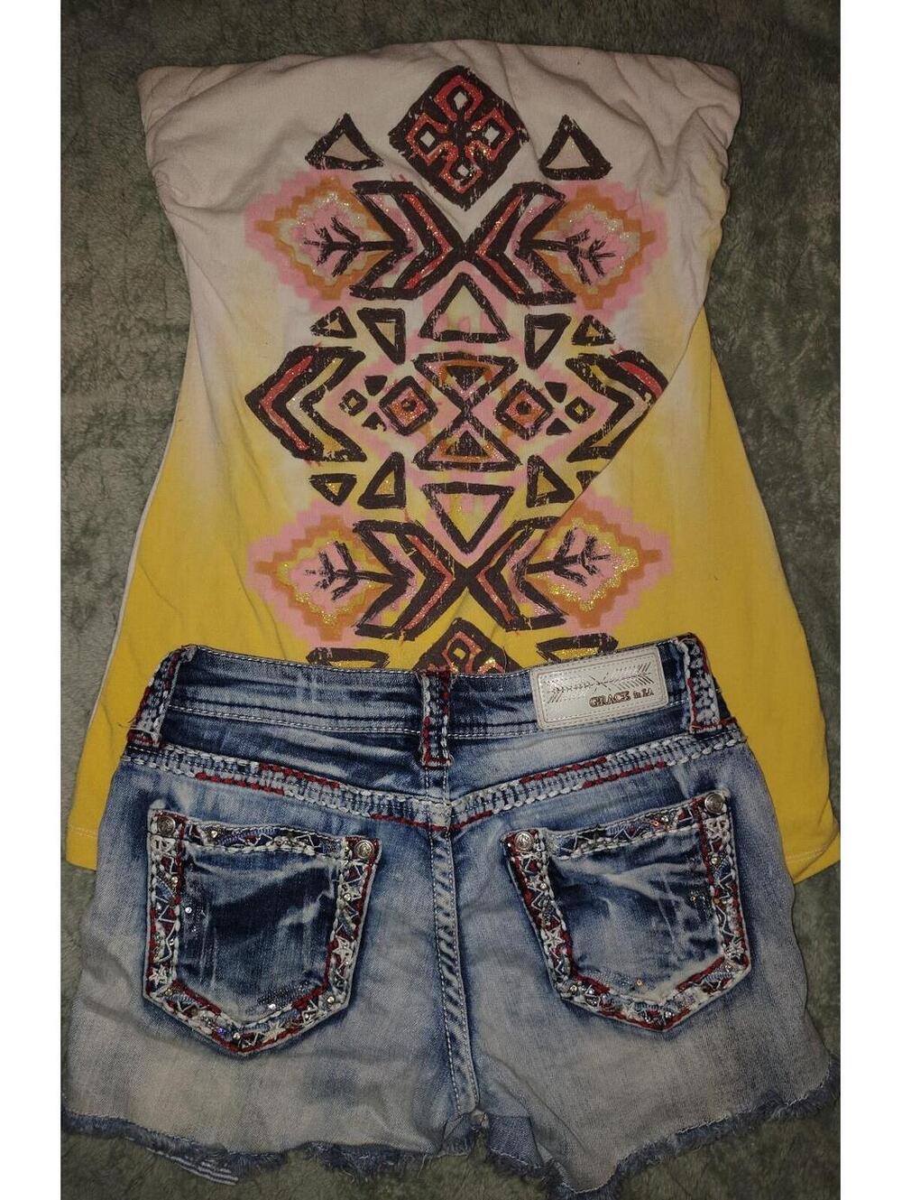 Bongo strapless top